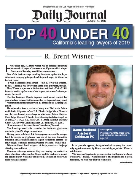 Brent 40 Under 40 Daily Journal
