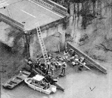 Hatchie River Bridge collapse in 1989