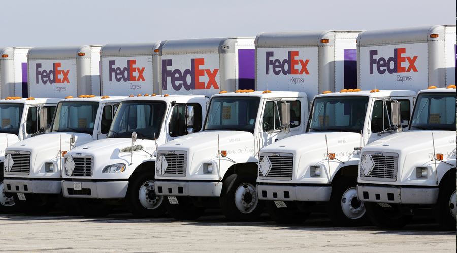 fedex truck accident california